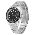 thumbnail image 6 of Men Automatic Mechanical Wristwatch Stainless Steel Band Self Winding Analog Watch Black Dial 41mm, 6 of 9