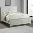 thumbnail image 6 of Captivating Queen Wooden Bed, White, 6 of 6