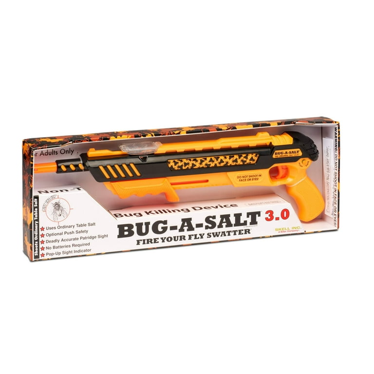 BUG-A-SALT Orange Crush 3.0, Spring Piston, Fly Blaster, Accurate