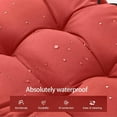 thumbnail image 3 of Yehotty Assorted Red Swing Cushions Outdoor Seating, Waterproof and Thicken, 3 of 5