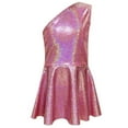 thumbnail image 4 of And Shine Girls Off Shoulder Party Dress, Sequin Details, Sleeveless Top & Shorts for 4-12 Yrs Dance Outfit, 4 of 4