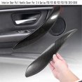 thumbnail image 5 of 2Pcs ABS Carbon Fiber Door Handle Trim Interior Door Pull Handle Cover for 3 4 Series F30 F31 M3 F3, 5 of 5