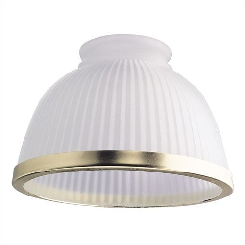 Westinghouse Lighting 3.25'' Ceiling Fan Fitter Frosted Ribbed Bowl