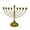 B, variant on Elegant Silver Metal Chanukah Menorah, 1 Count, 8.3 Inch, Classic 9 Branch Candelabra, Hanukkah Candle Holder, Holiday Jewish Festival Decor, Sturdy, for Temple Synagogue Home