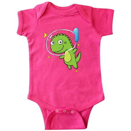 

Inktastic Dinosaur Astronaut 1st Gift Baby Boy or Baby Girl Bodysuit