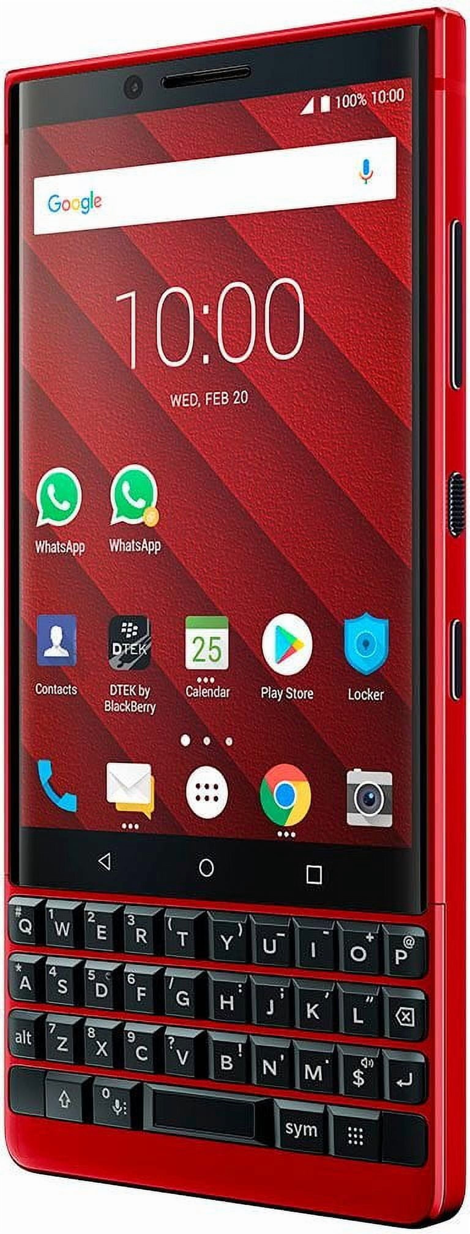 Blackberry KEY2 Red Edition with 128GB Dual sim (Unlocked)