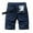 Dark Blue, variant on AXXD Mens Dress Shorts Clearance Plus Size Cargo Shorts Multi-Pockets Relaxed Summer Beach Shorts New Arrival