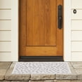 thumbnail image 3 of SAFAVIEH Courtyard Otis Spotted Indoor/Outdoor Area Rug, Ivory/Grey, 6'7" x 9'6", 3 of 10