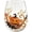B-Pumpkin, variant on 3D Halloween Handcrafted Stemless Tumbler Assortment, Witchy Gothic Drink Vessel Line with Ghost Spider Jack o Lantern Black Cat Embossed Motifs, Bewitching Home Bar Accent, Creepy Gathering Goblet