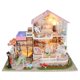 thumbnail image 1 of DIY Casa Muñecas en Miniatura Dulce Hecho A Mano Montaje Modelo Casa Juguete para Regalo, 1 of 8