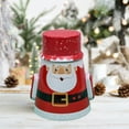 thumbnail image 4 of Room Decor Qwtwty Christmas Gift Box Christmas Storage Iron Box Candy Tea Can Christmas Gift Santa Claus Toppling Doll Colorful Storage Iron Box, 4 of 6
