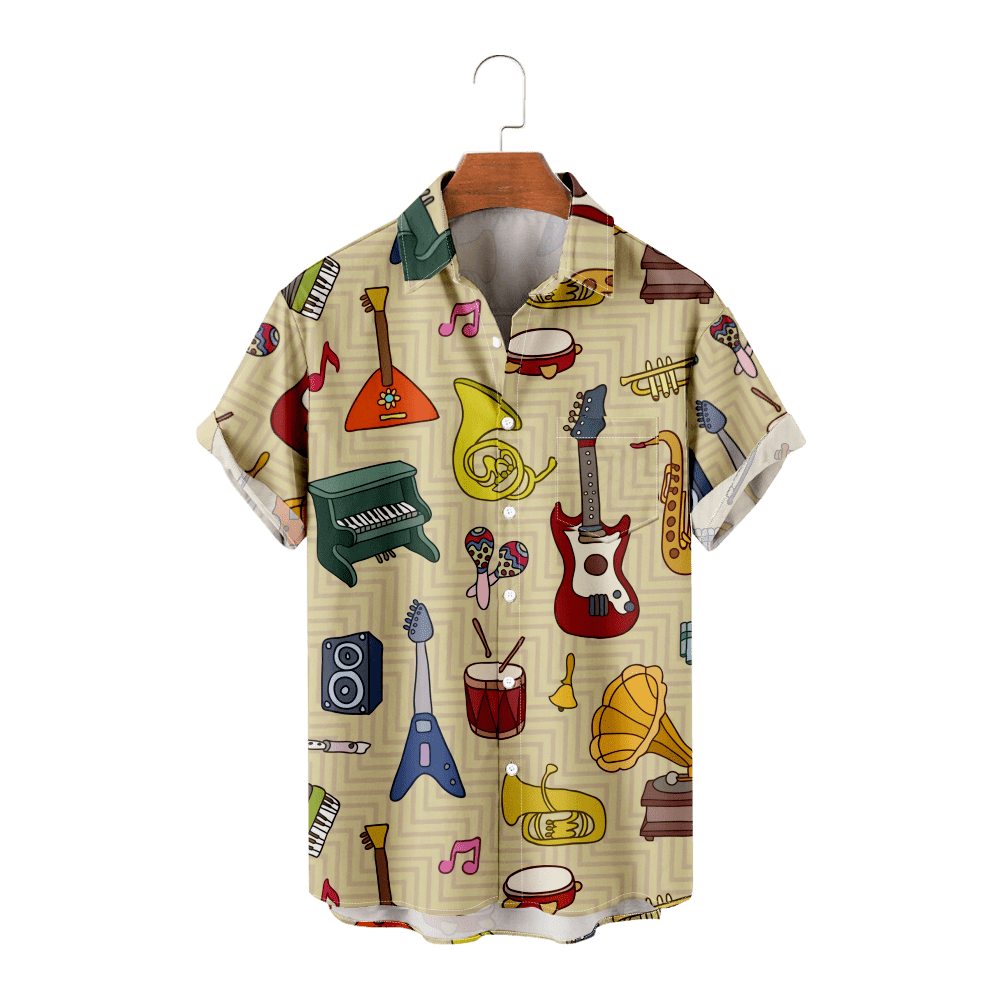 Bowling Shirts Button Down Shirts Kawaii Short Sleeve For Kids And