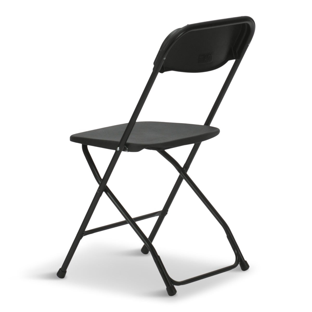 TitanPRO Plastic Folding Chair - Black - 10 Pack