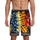 thumbnail image 1 of Fotbe Halloween Fruit Platter Pantalones Cortos de Pijama para Hombre, Ropa de Dormir, Pantalones de Pijama Cortos para Hombre-3X-Large, 1 of 6