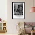 thumbnail image 3 of Historic Framed Print, Sarah Bernhardt, 1844-1923 - 12, 17-7/8" x 21-7/8", 3 of 9