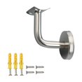 thumbnail image 2 of Stair Handrail Bracket Railing Wall Support Handrail Railing Pole With Screws Home Staircase Handrail Wall Fixing Bracket, 2 of 9