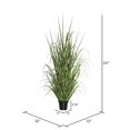 thumbnail image 2 of Vickerman TN170124 X170 Everyday Grass On Pot - 24 in., 2 of 3
