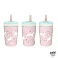 thumbnail image 2 of Zak Designs 12oz Kelso Toddler Cups For Travel or At Home, 12oz Vacuum Insulated Stainless Steel Sippy Cup With Leak-Proof Design is Perfect For Kids (Fanciful Unicorn), 2 of 12