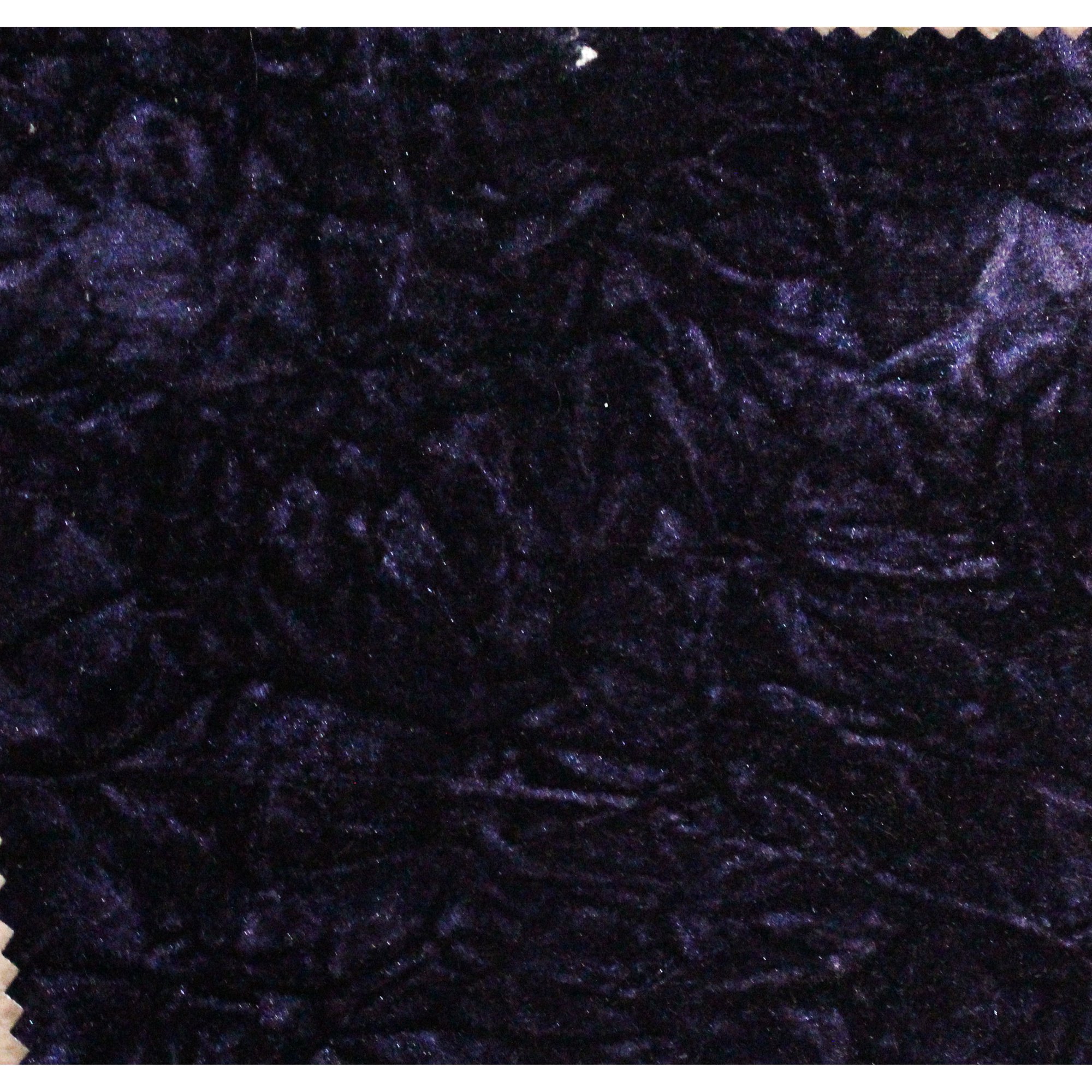Crushed Flocking Velvet Upholstery/Curtain Fabric 10 Colors 60" by The Yard (PURPLE)