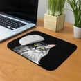 thumbnail image 5 of WIRESTER 8.66x7.08 in Rectangle Mouse Pad with Non-Slip Rubber Base for Computers, Laptop, Office & Home - Maine Coon Cat Vector Portrait, 5 of 5