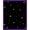Black, Pattern 1, variant on ODIKA 2x3 Machine Washable Non-Slip Area Rug, Midnight Glamour Sequin Elegant Starry Plush Holiday High Traffic Rug, Black, 630770