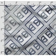 thumbnail image 5 of Soimoi Geometrical Printed,Cuddle Minky Fabric, Sewing Fabric by The Yard 56 Inch Wide,Decorative Plush Soft Fabric, Baby Garments, Toys and Blankets, Light Gray, 5 of 5