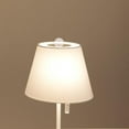 thumbnail image 1 of HAMPPLIES 1Set DIY Lamp Kit Silver Alloy Glass Lamp Parts Replacement for Table and Floor Lamps, 1 of 8