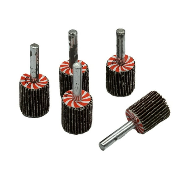 5pcs Flap Sandpaper Wheel Disc Grinding Sanding Abrasive for Drill 6mm Shank