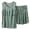 Green, variant on Bigetiay Women's Crewneck Pullover and Shorts Two Piece Set, Size XL
