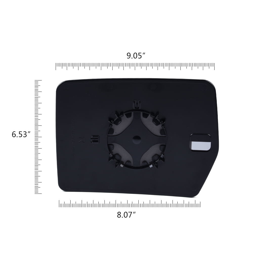 PIT66 Right Side Mirror Glass Fit for 11-14 Ford F150, with Turn Signal Non-Heated BL3Z17K707A