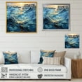 thumbnail image 4 of Designart "Tranquil Sunset Ripples I" Landscape Lake River Floater Framed Wall Decor, 4 of 5
