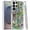 Green, variant on XPM for Samsung Galaxy S25 Ultra Muti-Color Floral Fashion Bling Crystal 3D Full Diamonds Stones Sparkle Rhinestone Glitter Hybrid Phone Case Cover (Green)