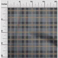 thumbnail image 1 of oneOone Georgette Viscose Fabric Tartan Check Print Fabric BTY 42 Inch Wide, 1 of 4