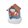 thumbnail image 4 of Adorno navideño de casa luminosa LED, estatua de casa en miniatura iluminada para fiestas Tienda de golosinas, 4 of 9