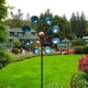 thumbnail image 1 of de 66cm, decoración de jardín, , de viento, manualidades, , decoración artística, estaca, jardín, Patio, césped azul, 1 of 8