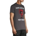 thumbnail image 7 of Marvel Deadpool Men's & Big Men's Graphic Tee Shirt Done Adulting, Sizes S-3X, Marvel Mens Tshirts, 7 of 7