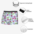thumbnail image 6 of Bingfone Strawberry And Flowers Men's Underwear - Casual Stretch Boxer Briefs-XX-Large, 6 of 7