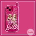 thumbnail image 3 of Funda De Barbie Con Forma De Teléfono Celular De Personalidad Retro Creativa Compatible Con IPhone 11 13 12 Pro MAX XR 14 7Plus 8Plus 7 8 Plus X XS Suave, 3 of 4