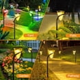 thumbnail image 3 of (Set of 2)Solar Outdoor Lights，High Quality,High Battery Life,LED Solar Garden Lights,Outdoor Decorations, Garden Decor for Yard, Patio, Landscape, Planter, Walkway, 9 lighting modes, 3 of 8