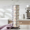 thumbnail image 3 of 10 Strawberry Street Bella Espresso Demitasse Stack, Wildflower, Set of 4, 3 of 3
