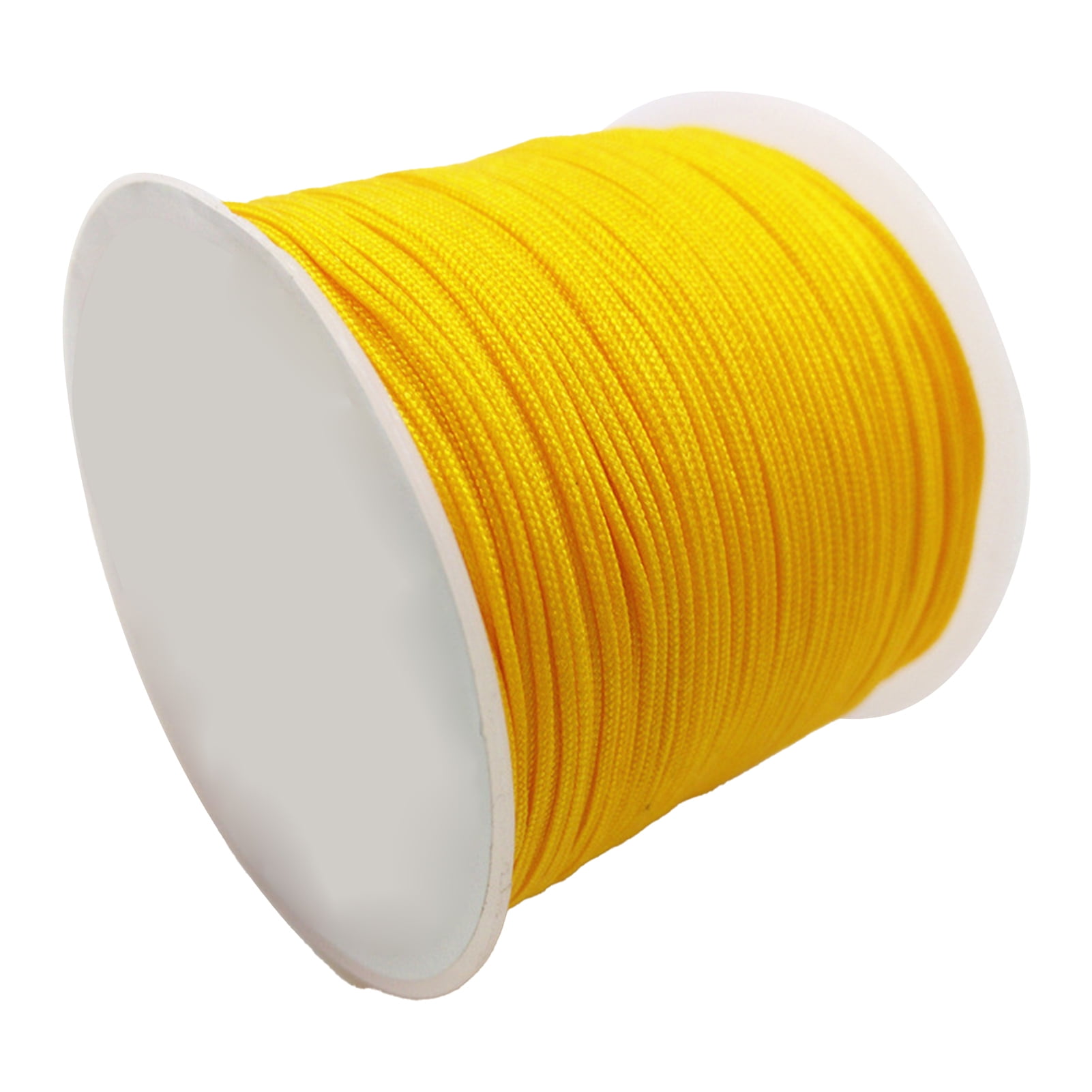 Realyc 1 Roll Nylon Waxed Craft Cord Breathable Clear Texture Dream