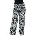 thumbnail image 2 of White Mark Women's Plus Size Printed Palazzo Pants, 2 of 2
