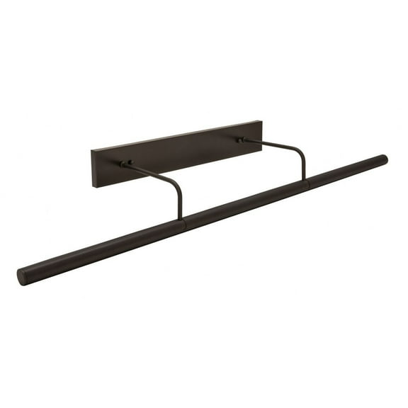 House of Troy DSL36-91 Slim-line - 6 Light Direct Wire Picture Light-4.75 Inches Tall and 36 Inches Wide Oil Rubbed Bronze  Oil Rubbed Bronze Finish with Metal Shade