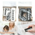 thumbnail image 1 of HUASHENG Note Shaped Eraser | Creative Stationery With Piano And Guitar Instrument Themes | Powerful Cleaning Without Leaving Marks | Fun Music Learning Companion. Color Random, 1 of 1