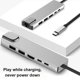thumbnail image 5 of Adaptador 6 en 1 YONGSHENG C HDMI con suministro de energía PD USB-C de 87W 4K HDMI 2 USB, 5 of 5
