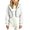 White, variant on ShomPort Zip Up Hoodies for Girl Cropped Sweatshirts Fall Trendy Outfits Fleece Kids Little Girls Clothes 5-15 Years