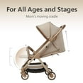 thumbnail image 3 of Unilove Pika Travel Stroller, Sand Beige, 3 of 7