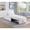 White, variant on Firm Tight - Back White Armless | Convertible Bed, Cozy for Napping