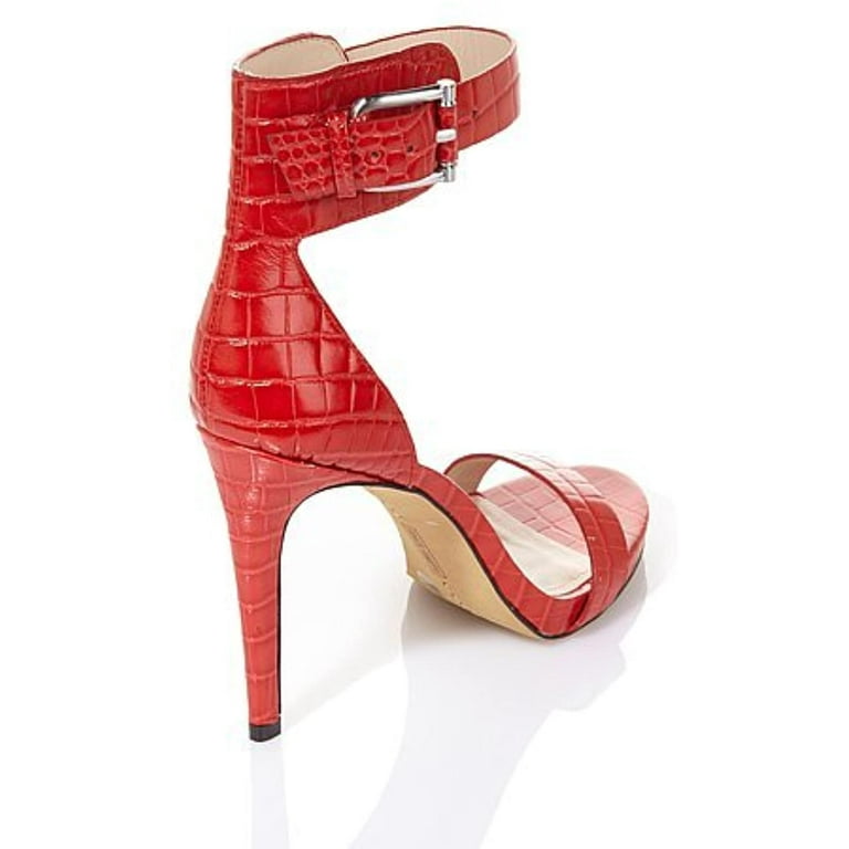 Vince Camuto Farella Dress Sandal, Sizes 8.5-10 Procelain Smooth Croc  VC-Farella