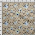 thumbnail image 4 of oneOone Polyester Spandex Light Brown Fabric Geometric Sewing Fabric By The Yard Printed Diy Clothing Sewing Supplies 56 Inch Wide-VE, 4 of 6